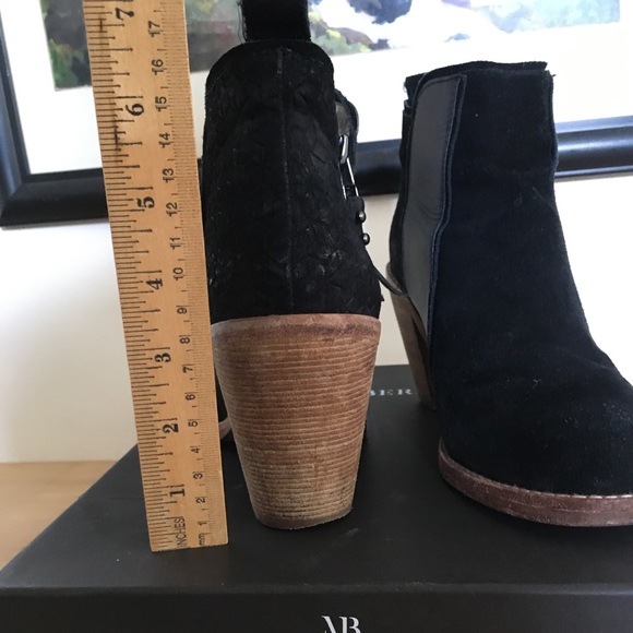 Matt Bernson black suede HOLT bootie - Picture 7 of 12